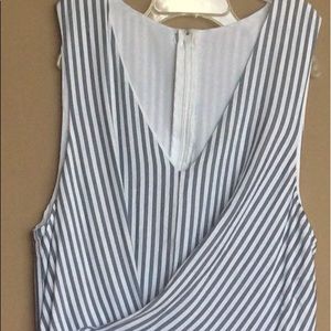 Beautiful light blue with white jumpsuit